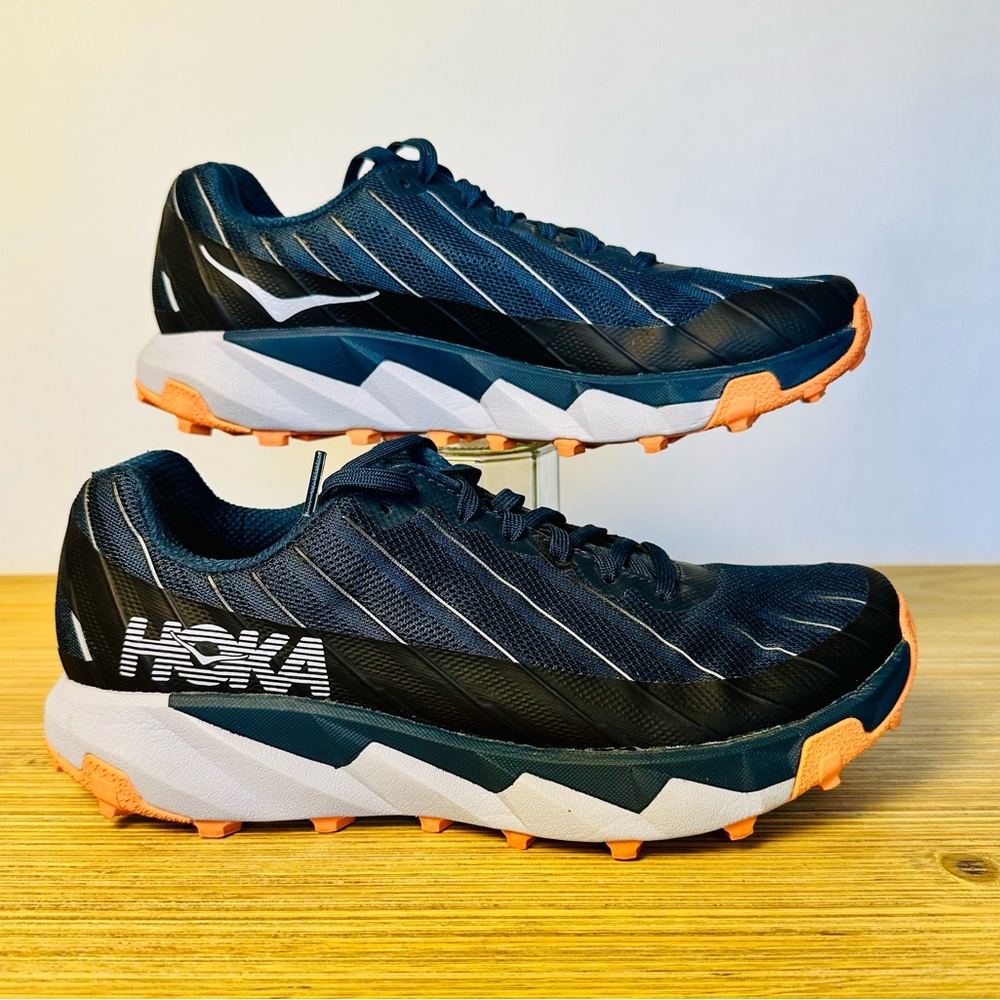 Women’s Hoka Torrent Trail Shoes - Dark Blue - US Size 8